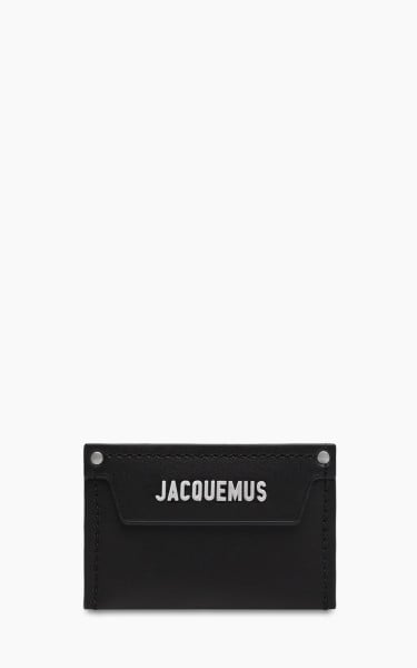 Jacquemus Le Porte Carte Meunier Rectangle Card Holder Black