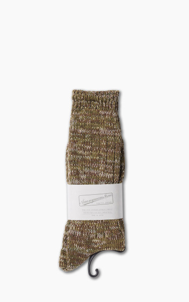 Anonymous Ism Socks 5 Color Mix Crew Olive