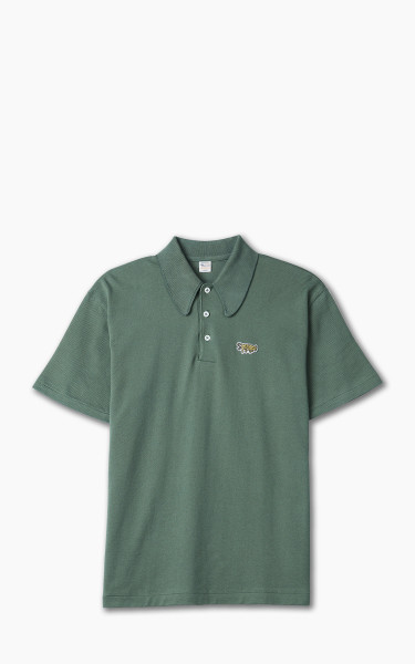 Warehouse &amp; Co. Lot 4090 Pique Polo Shirt Jaguar Green