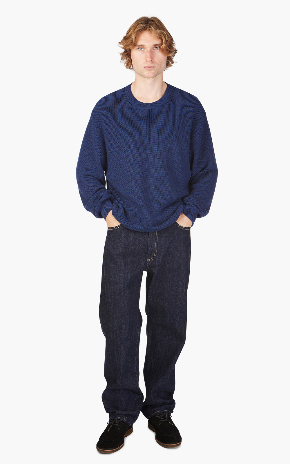 人気ブランド Cotton Mix Yak Hand By Still Sweater Cultizm | Blue トップス
