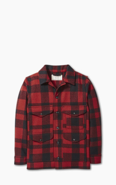 Filson Mackinaw Cruiser Jacket Red/Black Plaid