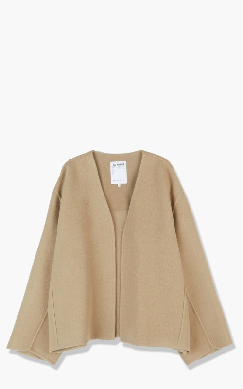 Hed Mayner Double Face Cropped Jacket Camel AW21_J21_DBL/CML