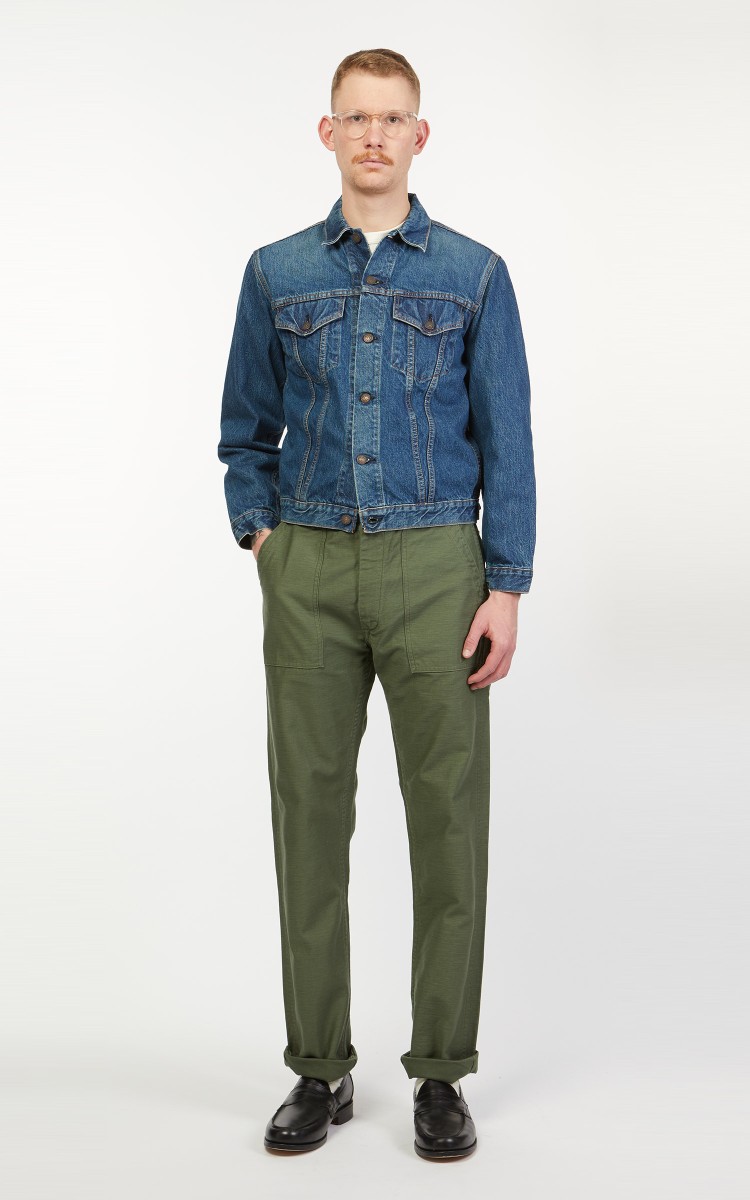ジャケット・アウター orslow DENIM JACKET 3rd TYPE OrSlow 60s Type 3 Denim Jacket One Wash Indigo | Cultizm