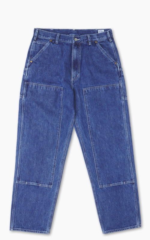 OrSlow Double Knee Utility Denim Work Pants 6 Months Wash
