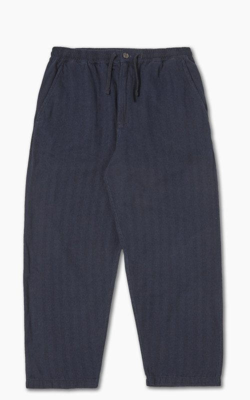 Universal Works HI Water Trouser Herringbone Denim Indigo