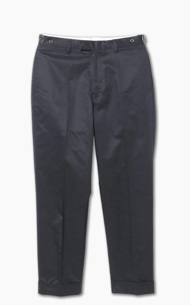 Beams Plus Cotton Twill Ivy Trouser Navy
