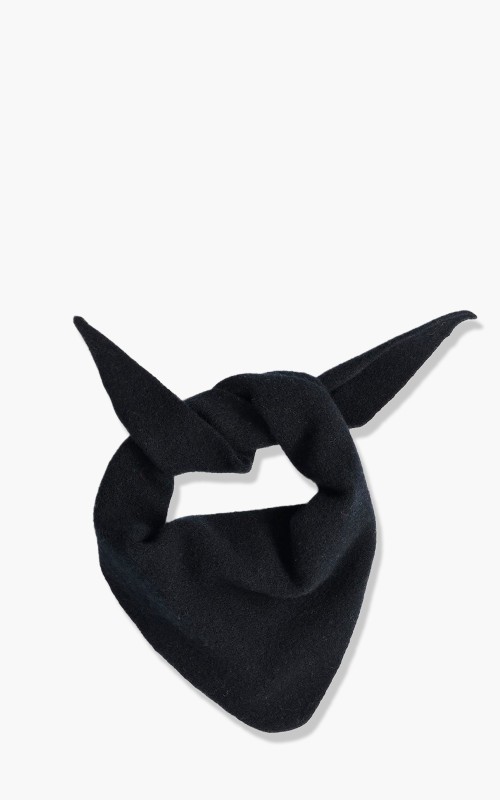 Margaret Howell MHL. Scout Scarf Lambswool /CSN Black
