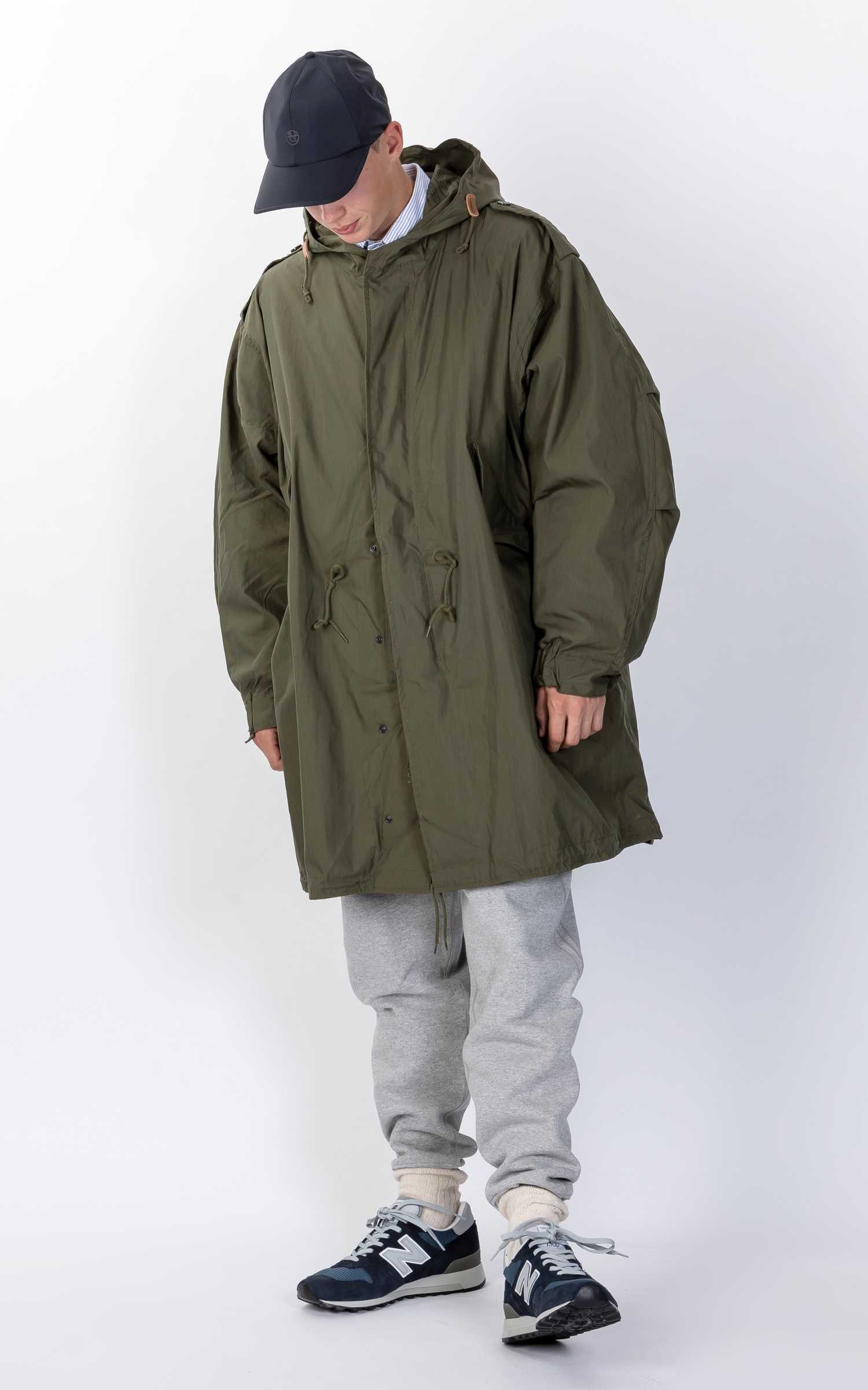 STUSSY NYCO FISHTAIL PARKA 23ss-