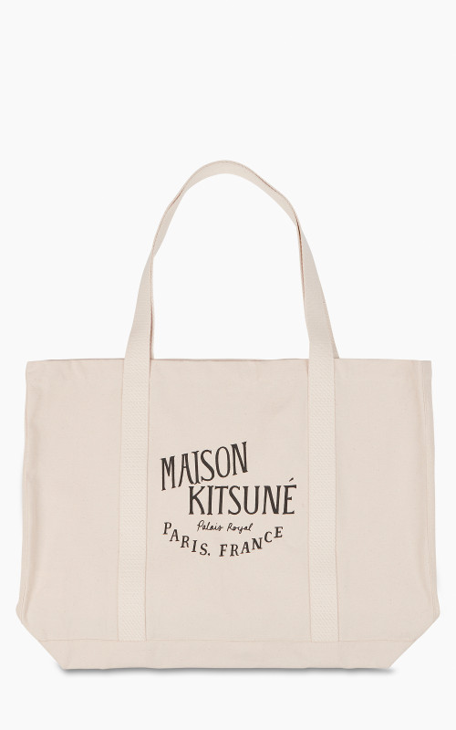 Maison Kitsuné Palais Royale Shopping Bag Ecru