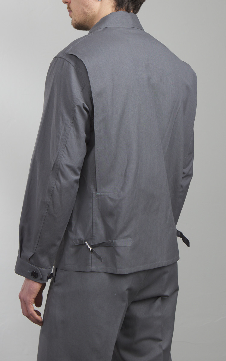 KAPTAIN SUNSHINE Fly Blouson Pin Stripe | HAVEN