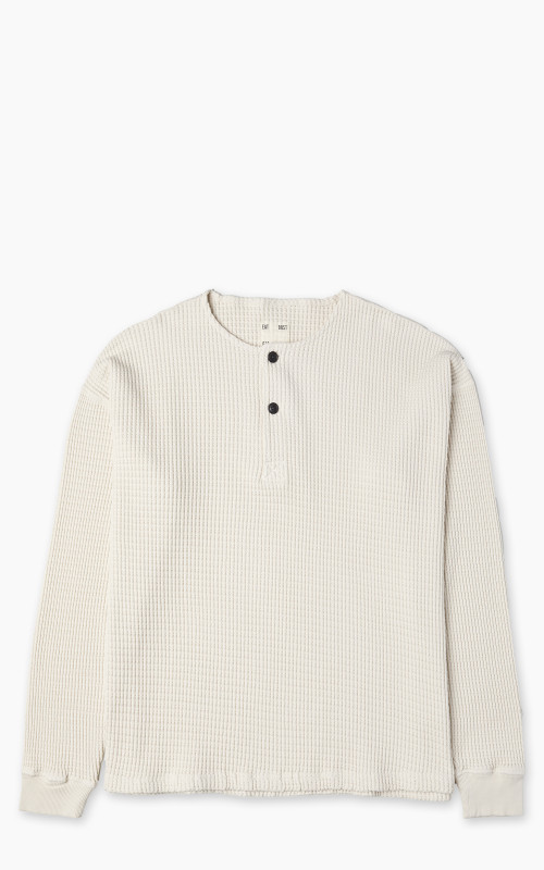 Eat Dust Venice Sweat Heavy Waffle Cotton Off-White