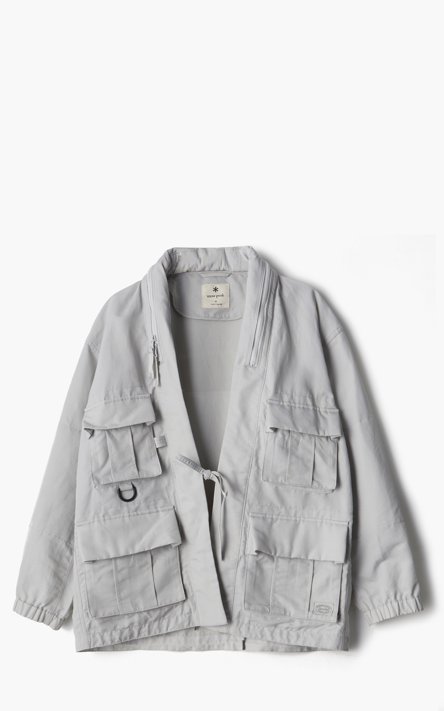 Snow Peak Ny/Paper Cloth Jacket Ice Grey