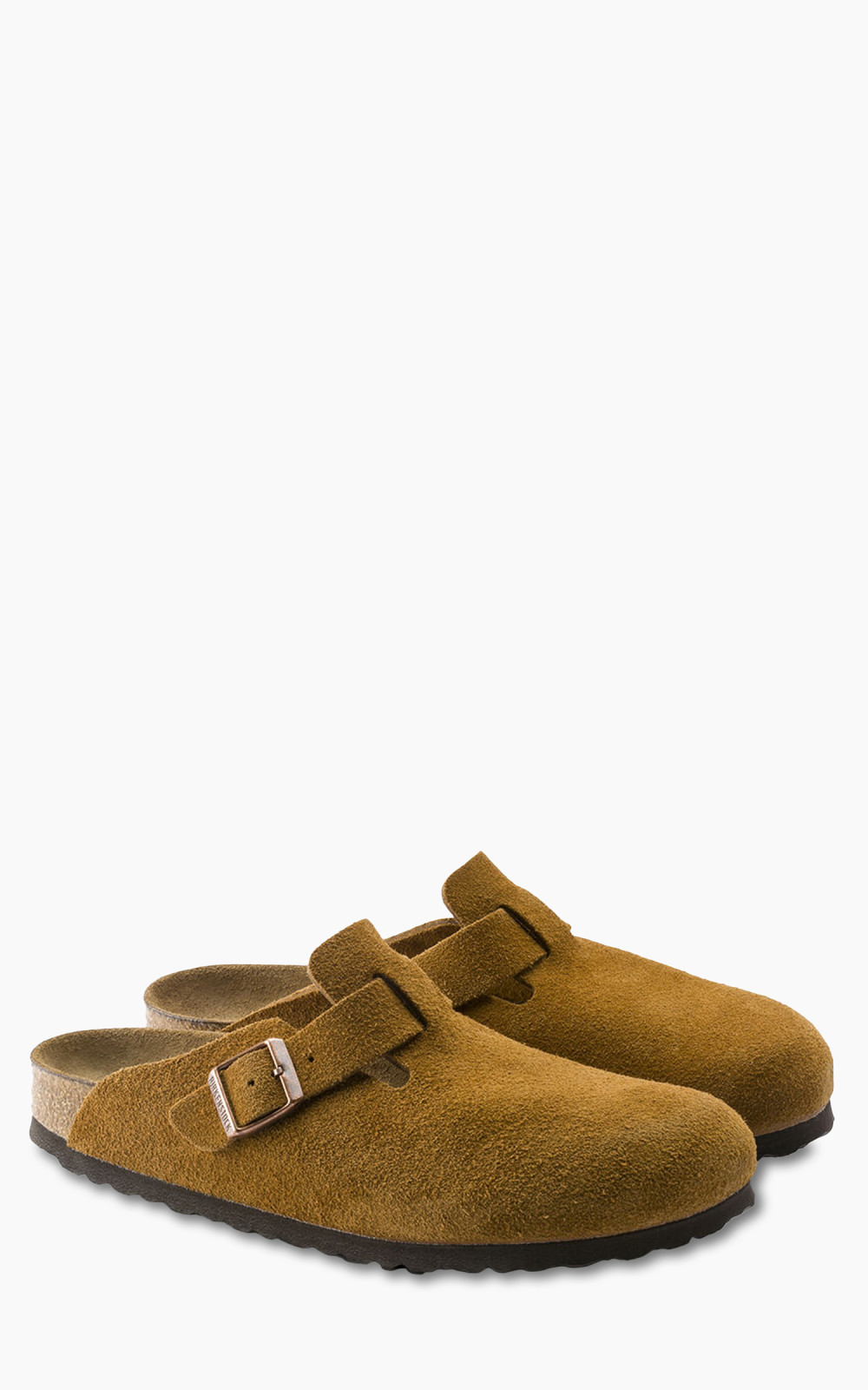 Birkenstock boston suede mink shop