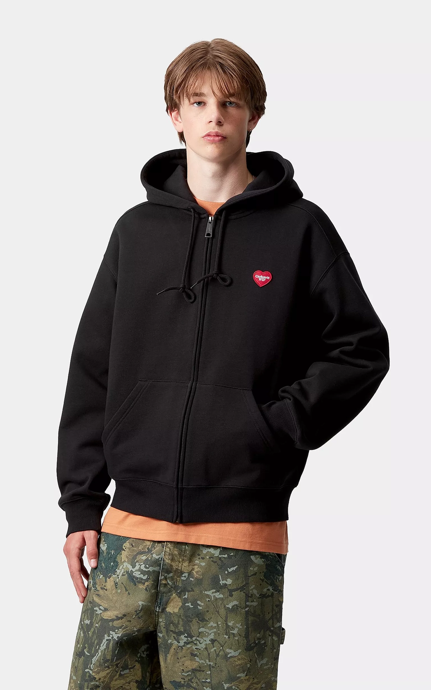 ★NEW★carhartt★HOODED HEART II HARTT SWEAT JACKET Carhartt WIP Hooded Heart II Hartt Sweat Jacket | Blue