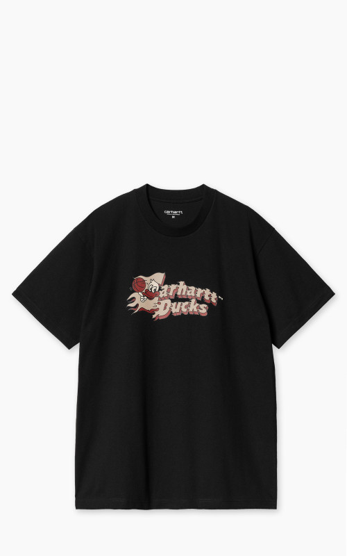 Carhartt WIP S/S Flaming Ducks T-Shirt Black