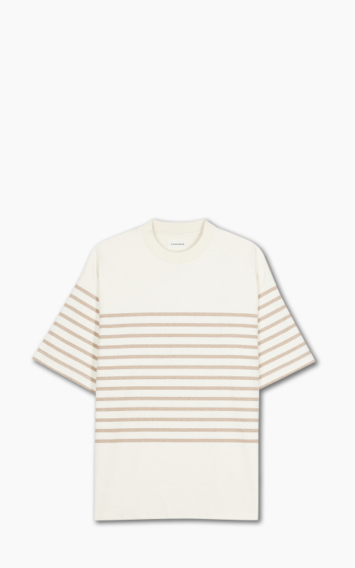 Markaware Box Tee S/S Ecru/N.Brown