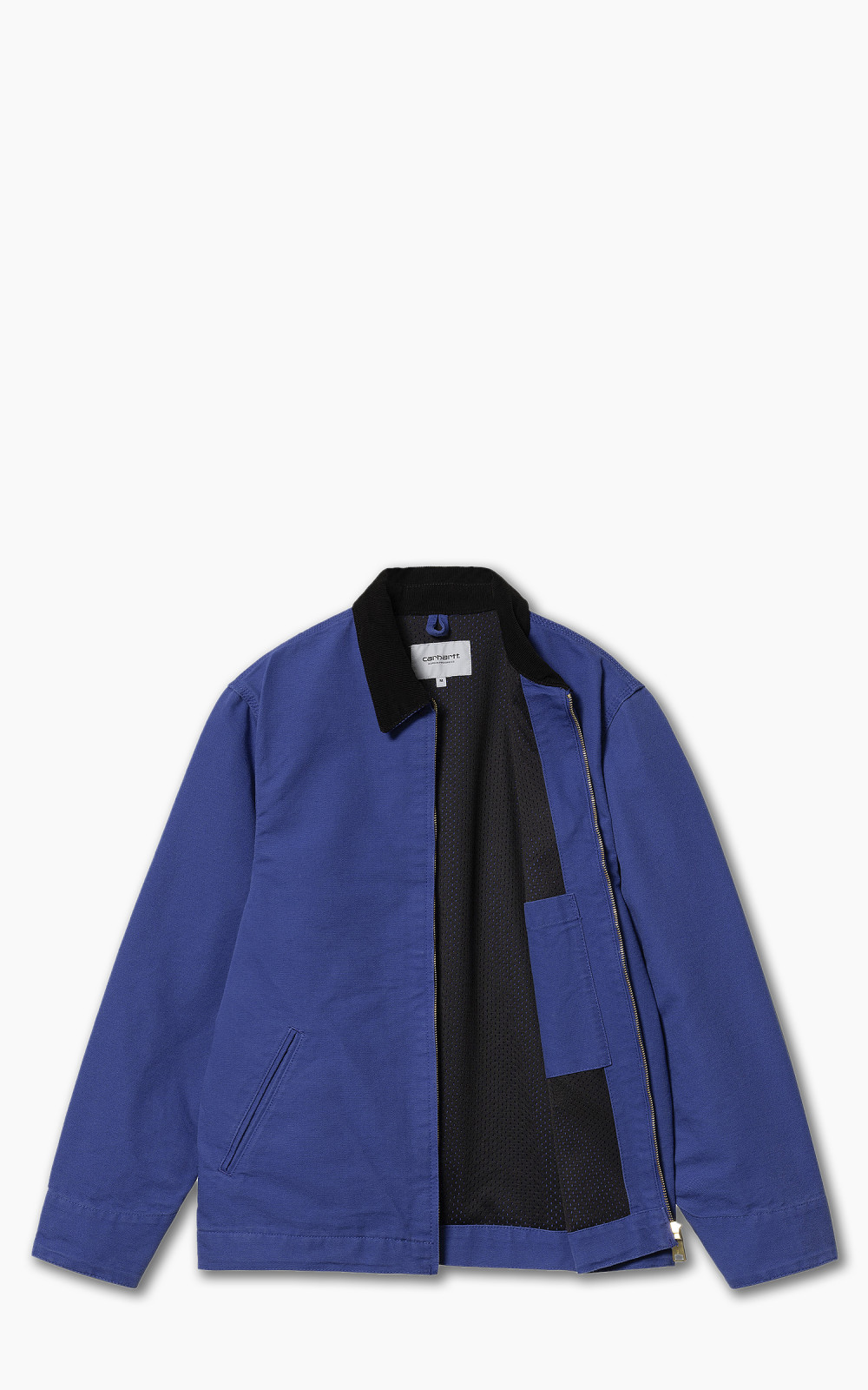 Carhartt WIP Detroit Jacket Lazurite/Black Rinsed | Cultizm
