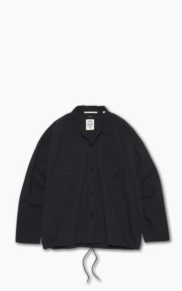 Nanamica Cotton Wool Deck Shirt Black