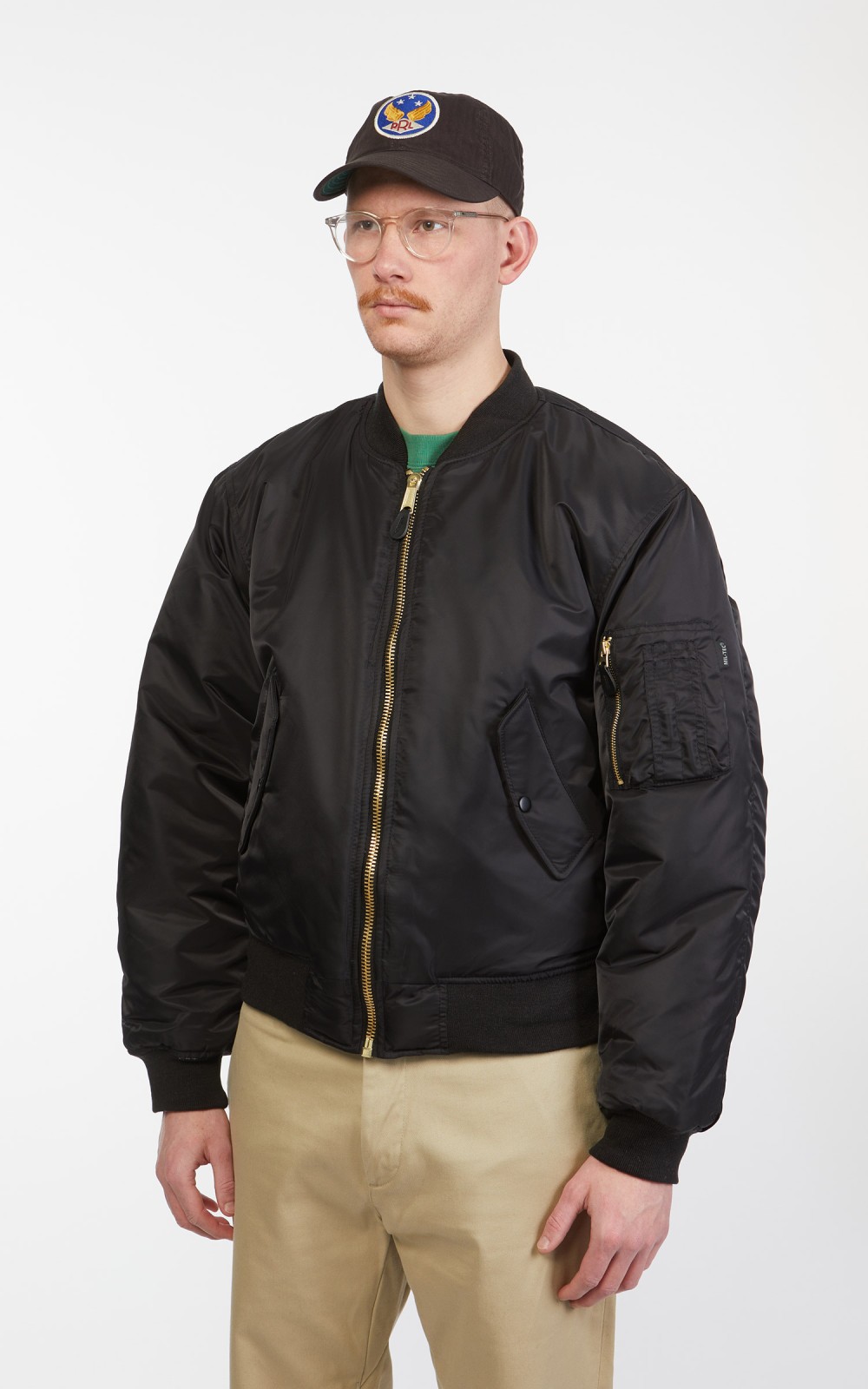 Military Surplus MA 1 US Flight Jacket Black Cultizm