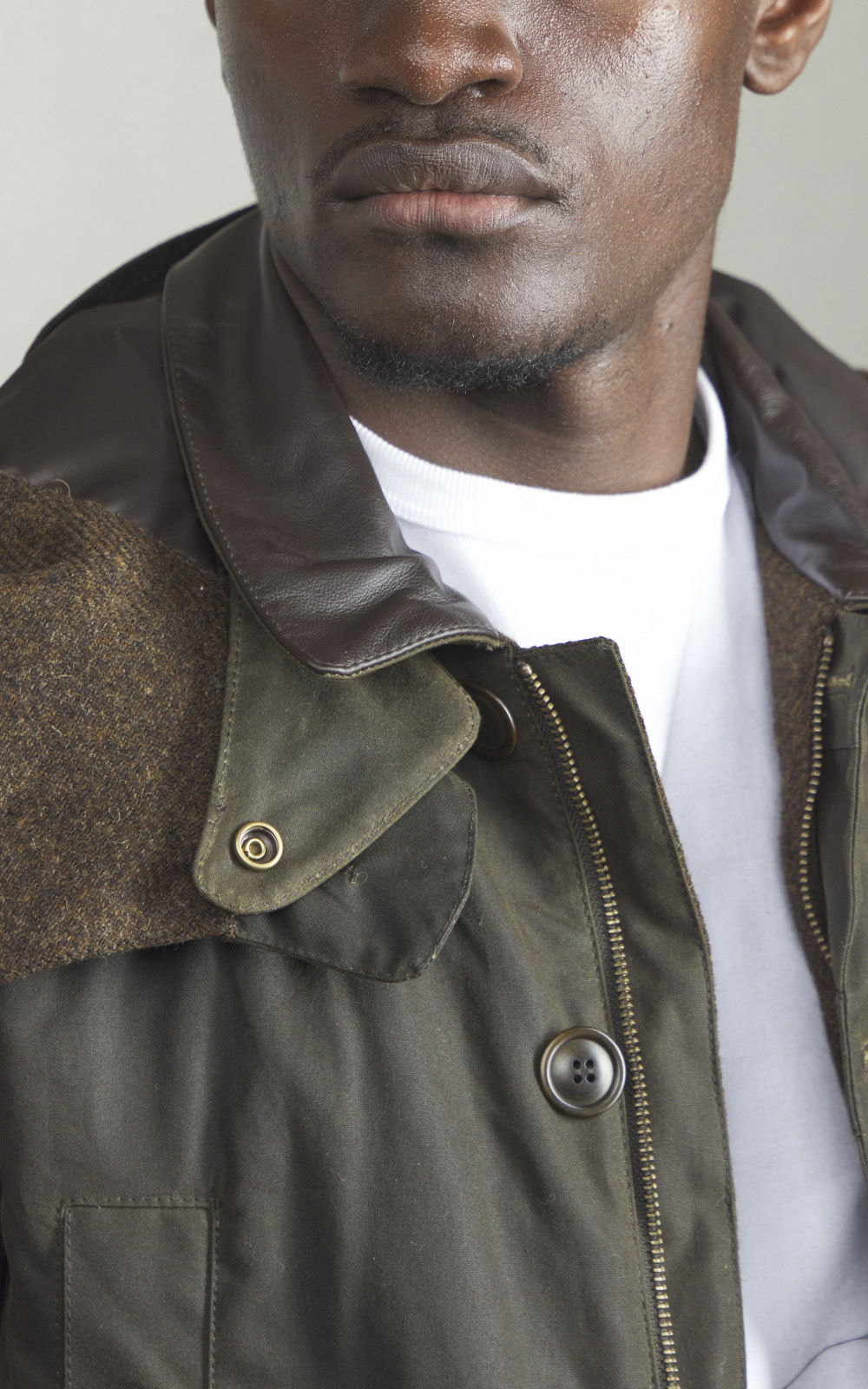 Barbour x To Ki To Shoreman Waxed Jacket Olive | Cultizm