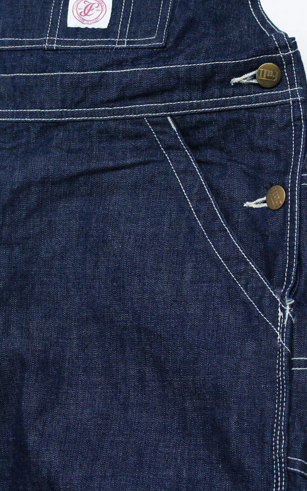 Fullcount 1005 Denim Bib Overalls | Cultizm