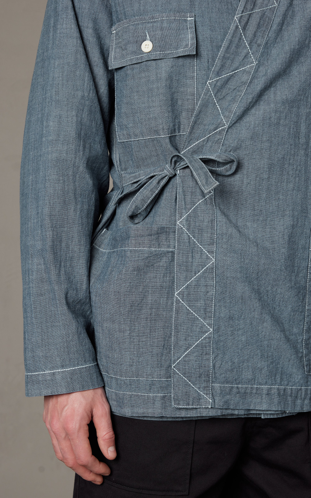ジャケット・アウター 30s French Vintage Chambray Work Jacket ZNAP12B1_6ff5a5fb-cb05-469e-