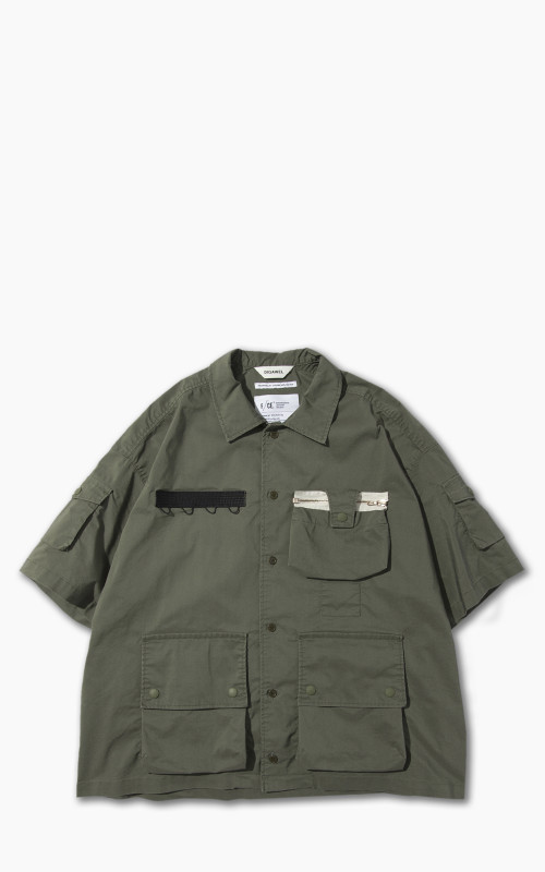 F/CE. x Digawel 7 Pockets S/S Shirt Olive