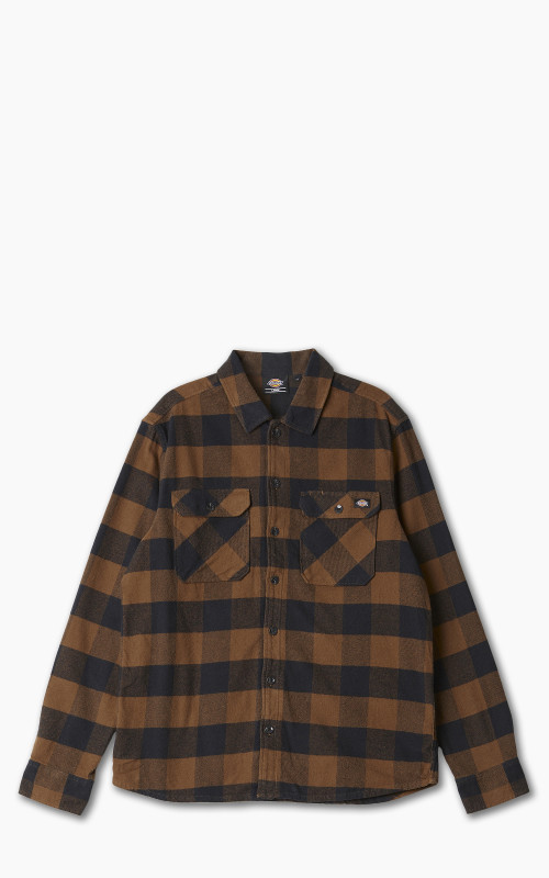 Dickies New Sacramento Shirt Brown Duck