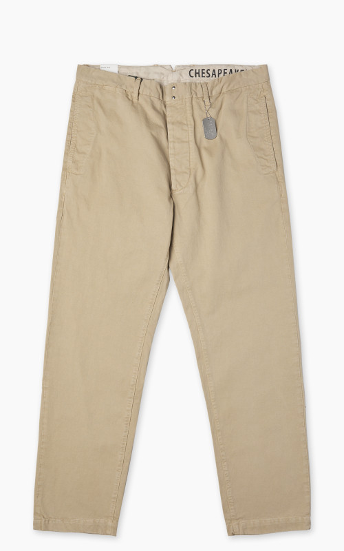 Chesapeake's Hermann Chino Pant Gabardine Sand