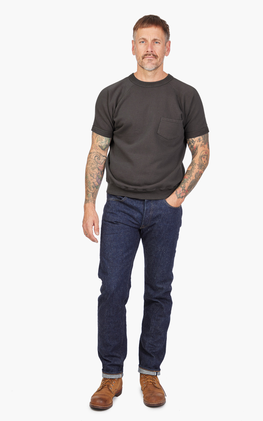 Sweat Shorts - Super Looper French Terry - Heather Grey