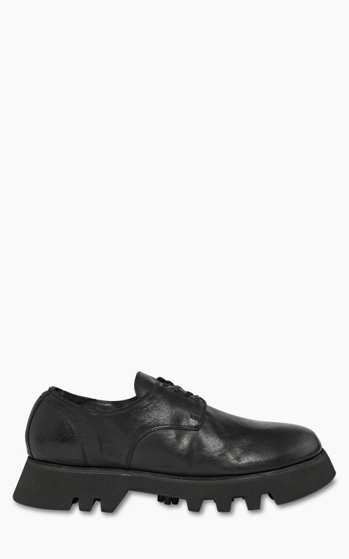 Guidi ZO02V Zoomorphic Derby Leather Black