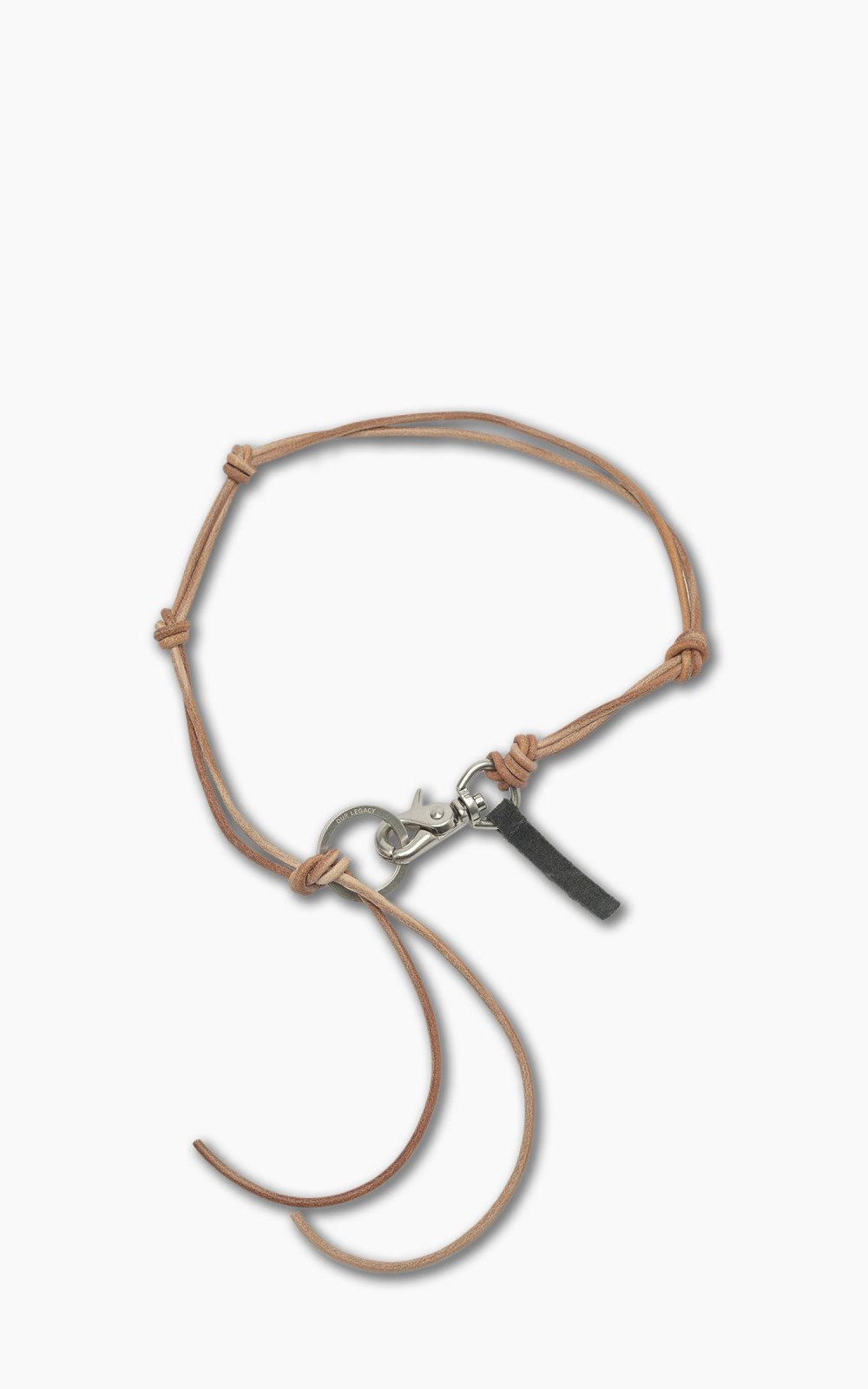 Our Legacy Ladon Key Chain Brown Leather | Cultizm Our Legacy Ladon Key Chain Brown Leather | Cultizm