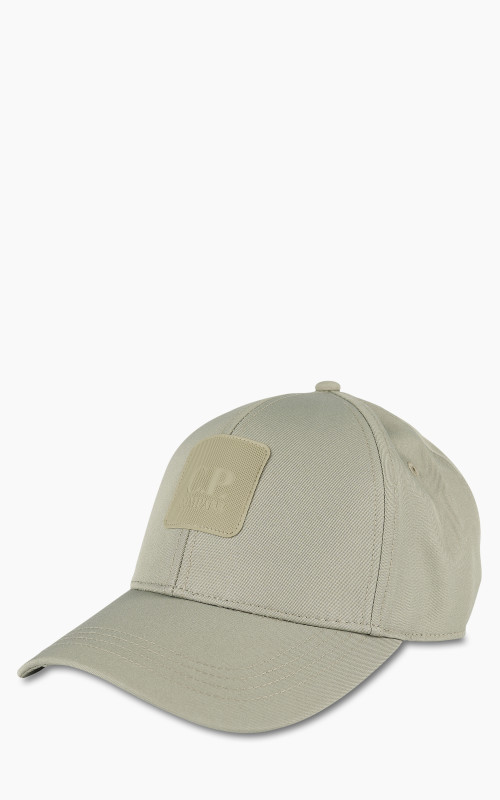 C.P. Company Metropolis Polyester Twill Cap Silver Sage