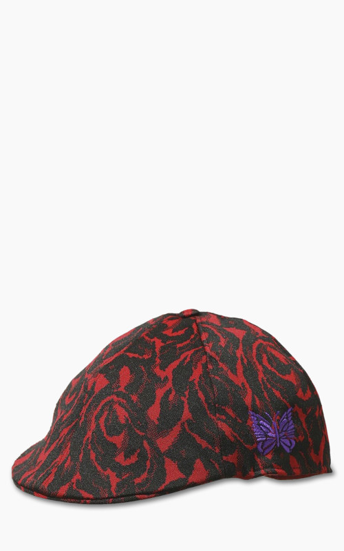 Baracuta x Needles Jacquard Hunting Hat Red