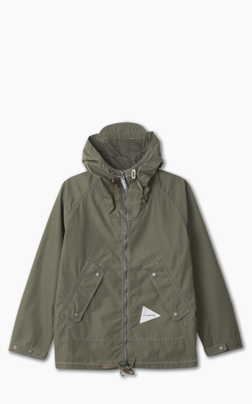 and wander Kevlar Hoodie Jacket Green