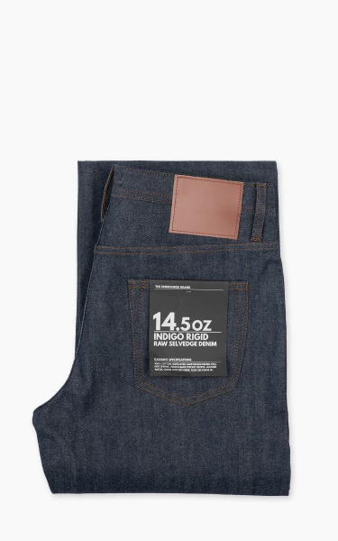 The Unbranded Brand UB701 Wide Fit Selvedge Indigo 14.5oz