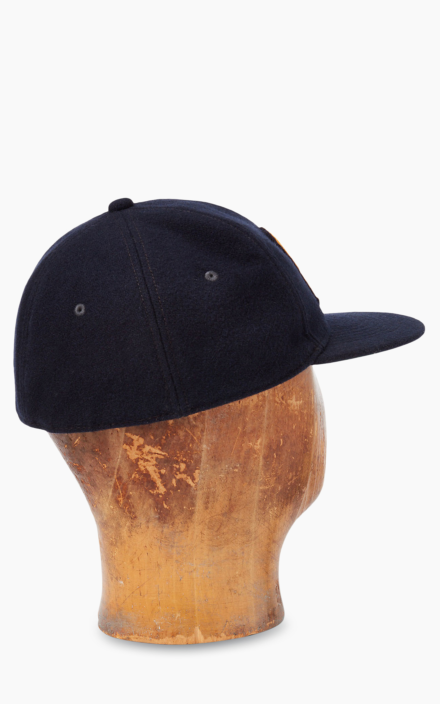 preisgünstig RRL 1930s Wool Ball Cap Cultizm Navy 