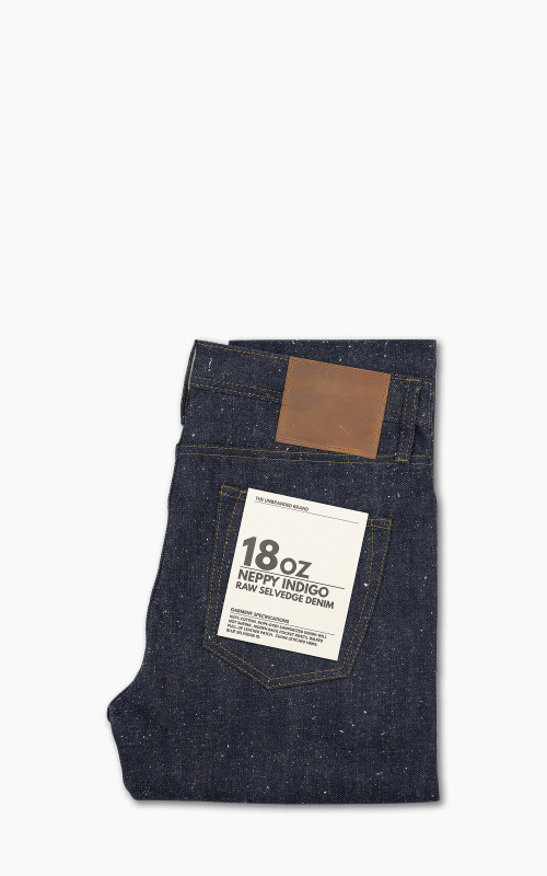 The Unbranded Brand UB143 Skinny Fit Heavyweight Neppy Selvedge 18oz