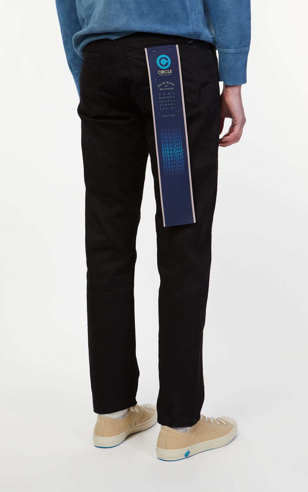 Japan Blue J316 Circle Straight Selvedge Black 14oz | Cultizm