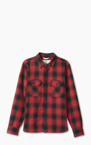 Rogue Territory Field Shirt HB Plaid Red
