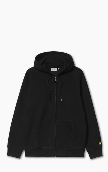 Carhartt WIP Hooded Chase Jacket Black/Gold