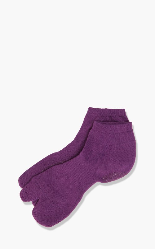 Needles Ankle Thumb Socks Purple KP031-B-Purple