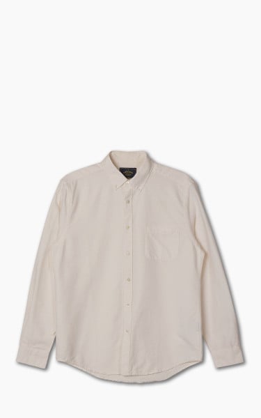 Portuguese Flannel Belavista Shirt Off White