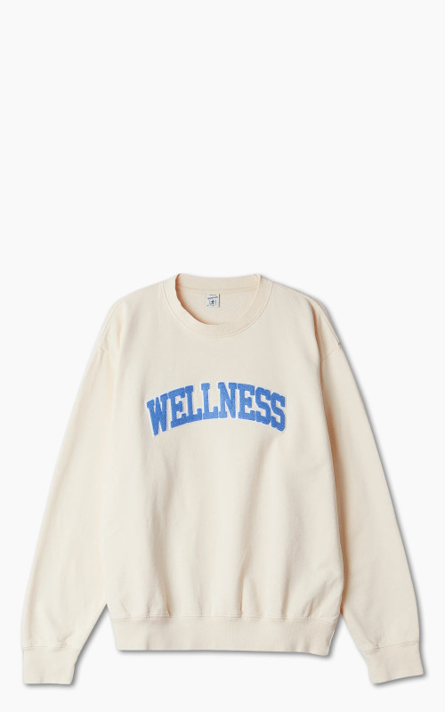 Sporty & Rich Wellness Boucle Crewneck Cream