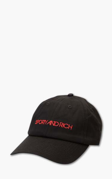 Sporty &amp; Rich Disco Hat Faded Black/Red