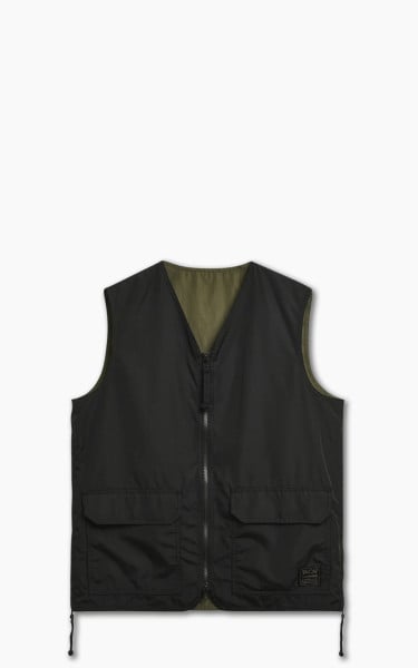 Taion Military Reversible V-Neck Vest Black