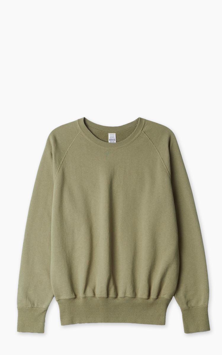 【高額売筋】 Warehouse & Cultizm | Green Sweatshirt Print No 461 Lot Co. WorkUtility&SafetyClothing