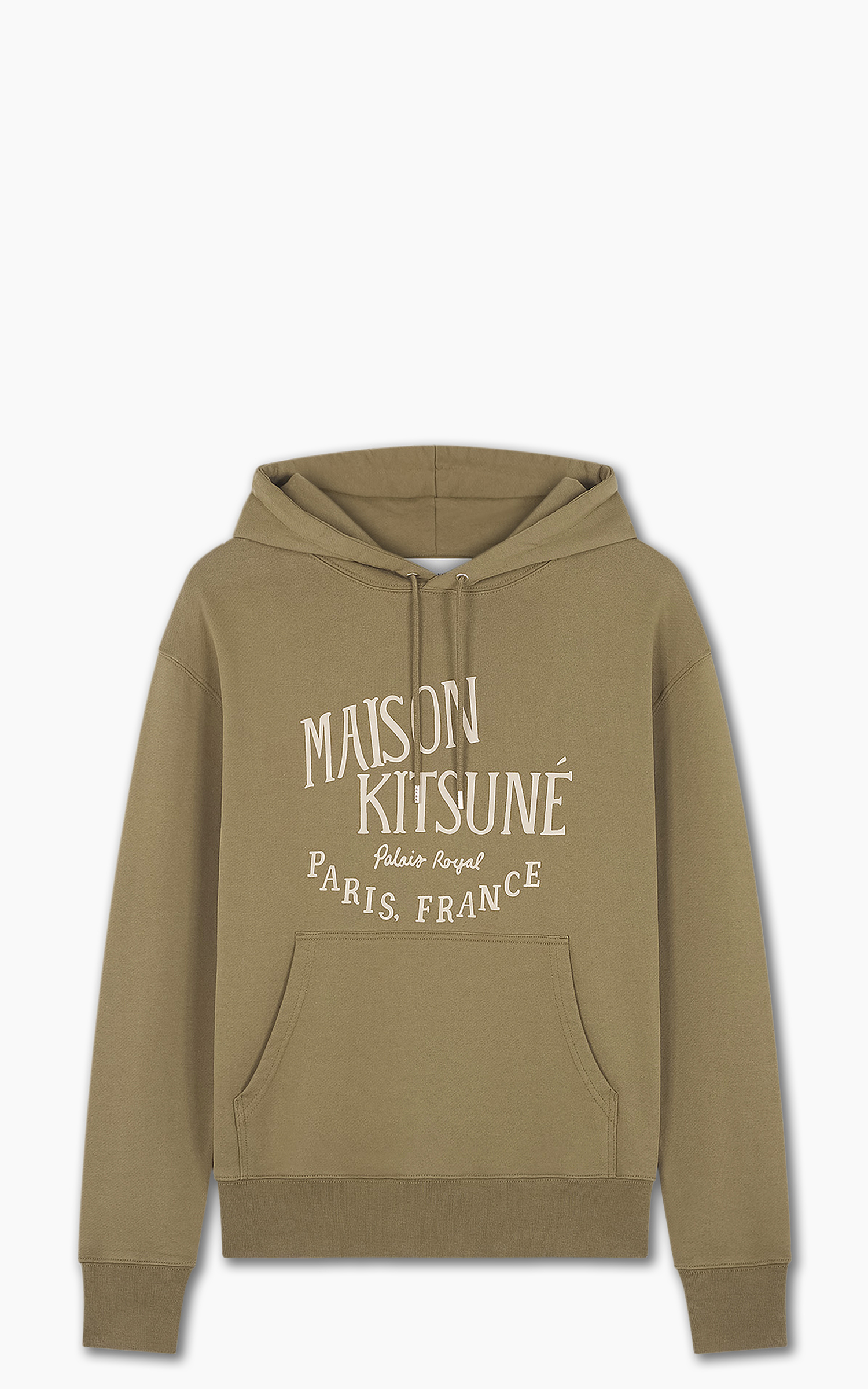 Maison Kitsuné Palais Royal Classic Hoodie Khaki | Cultizm