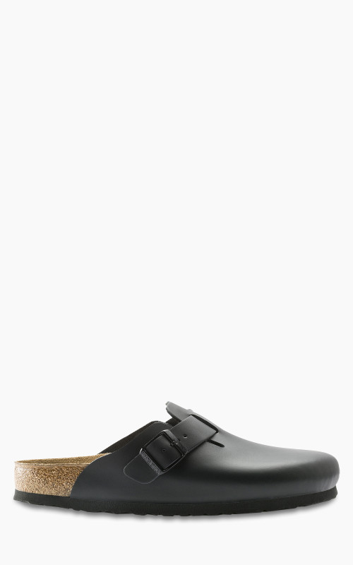 Birkenstock Boston Natural Leather Black