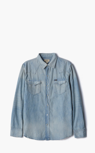 Polo Ralph Lauren Western Shirt Faded Blue 710689372001